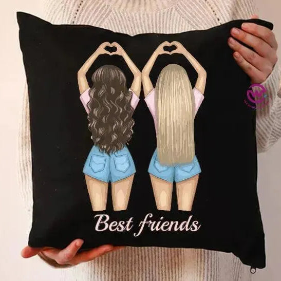 Square Cushion-Friends - WE PRINT