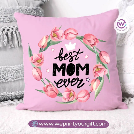 Square Cushion-Mom - WE PRINT
