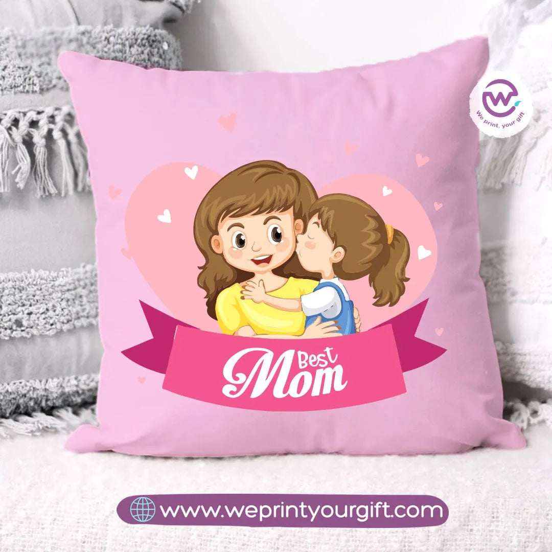 Square Cushion-Mom - WE PRINT