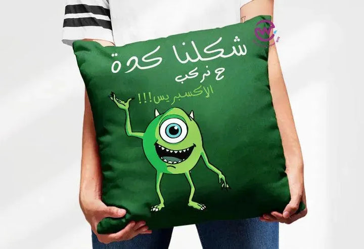 Square Cushion-Monsters, Inc. - WE PRINT