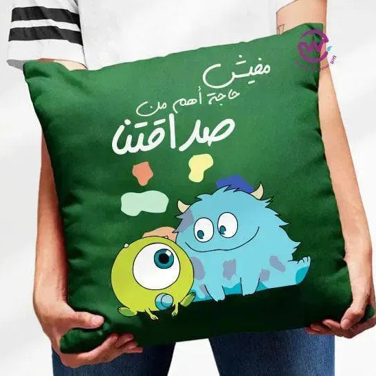 Square Cushion-Monsters, Inc. - WE PRINT