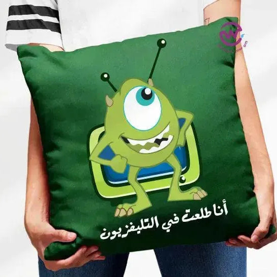 Square Cushion-Monsters, Inc. - WE PRINT