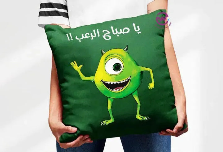 Square Cushion-Monsters, Inc. - WE PRINT