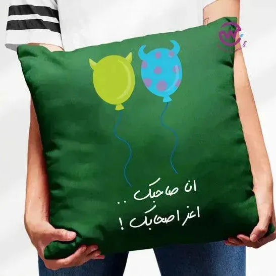 Square Cushion-Monsters, Inc. - WE PRINT