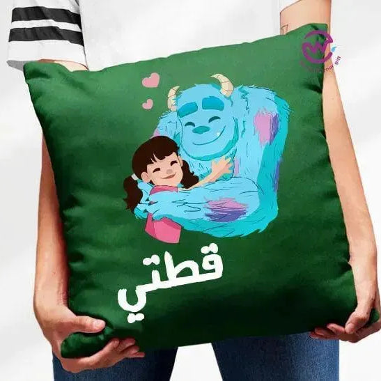 Square Cushion-Monsters, Inc. - WE PRINT