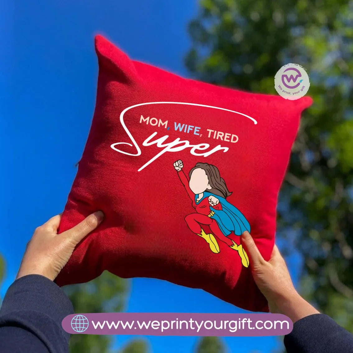 Square Cushion - Mother - WE PRINT