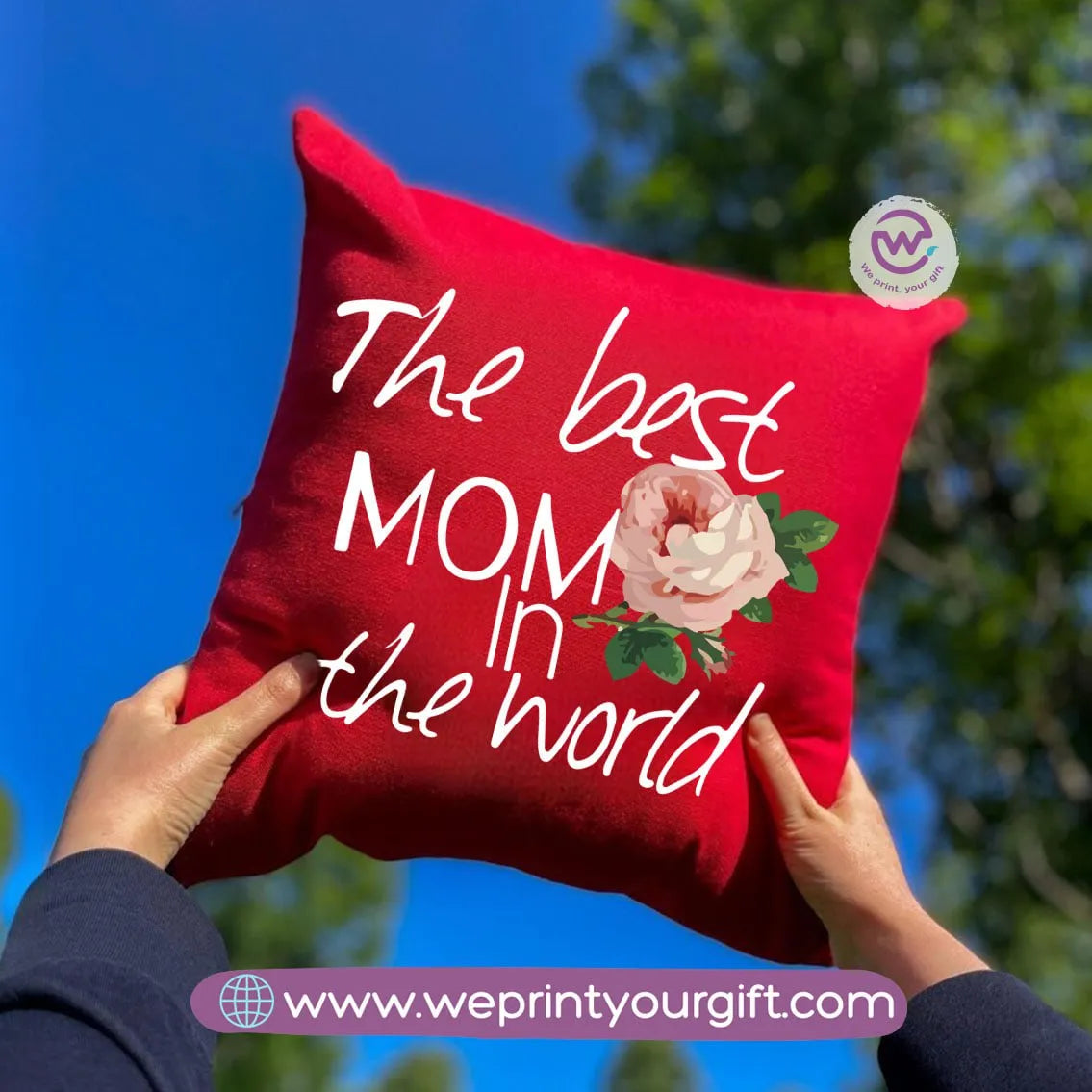 Square Cushion - Mother - WE PRINT