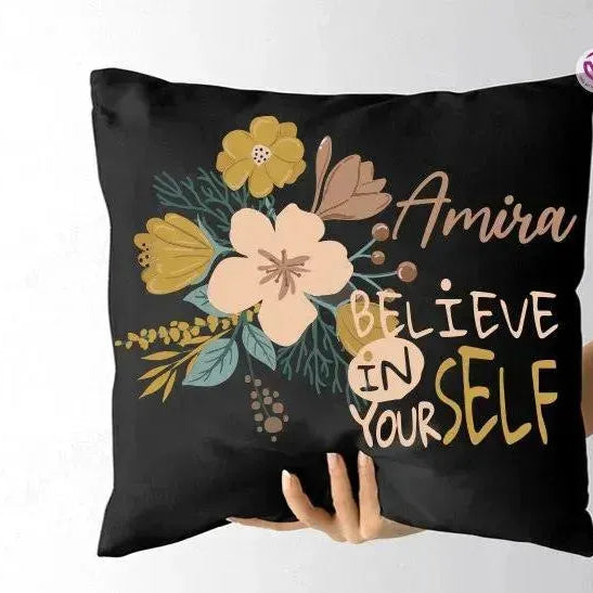 Square Cushion- Motivational Quotes - WE PRINT