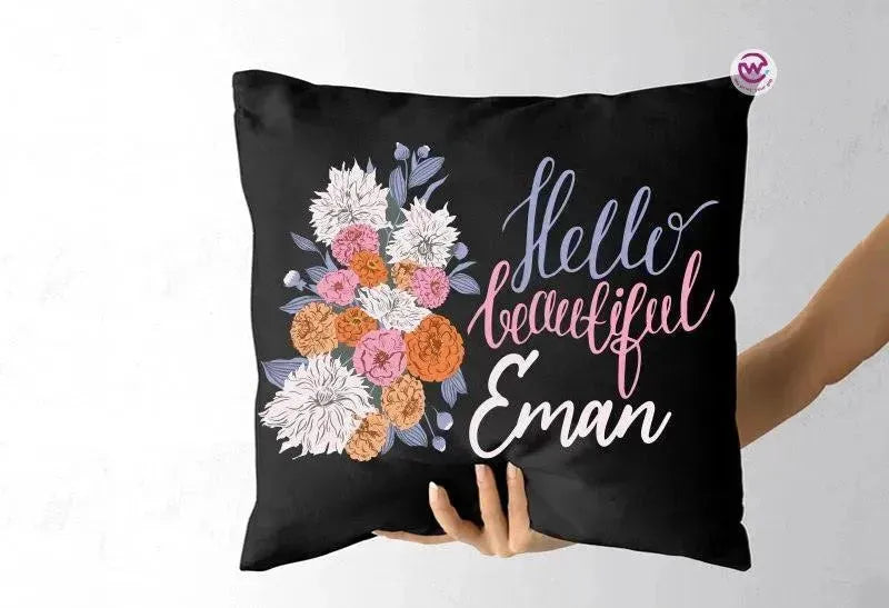 Square Cushion- Motivational Quotes - WE PRINT