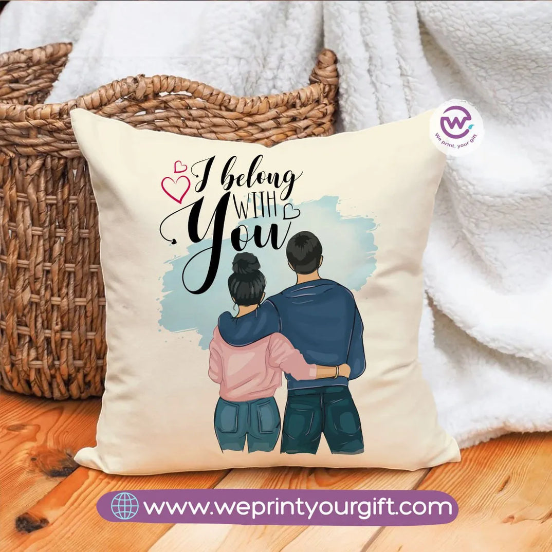 Square Cushion- Valentine designs - WE PRINT