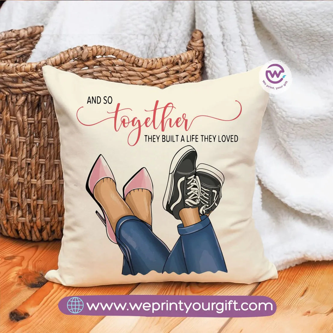 Square Cushion- Valentine designs - WE PRINT