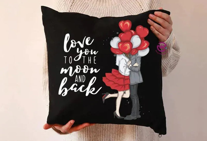 Square Cushion-Valentine's Day - WE PRINT