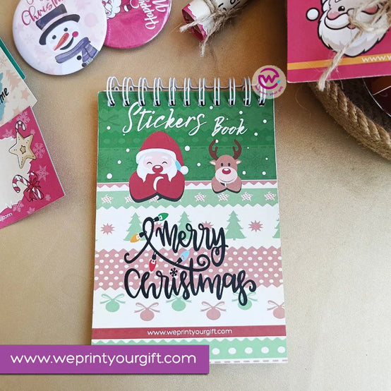 Sticker Book-Christmas - WE PRINT