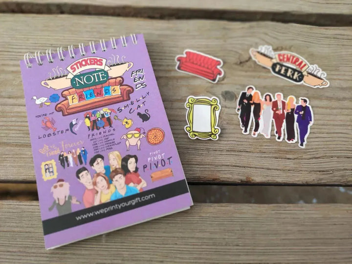 Sticker- Book- Friends - WE PRINT