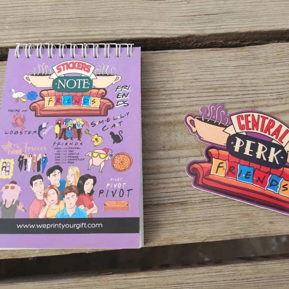 Sticker- Book- Friends - WE PRINT