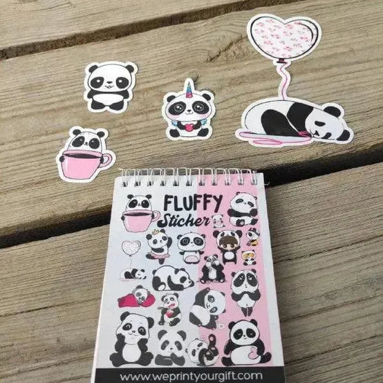 Sticker- Book- Panda - WE PRINT