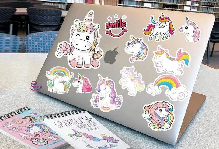 Sticker- Book- Unicorn - WE PRINT