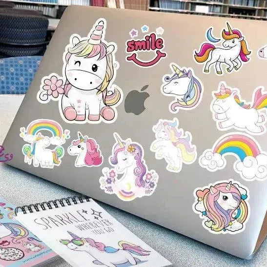 Sticker- Book- Unicorn - WE PRINT
