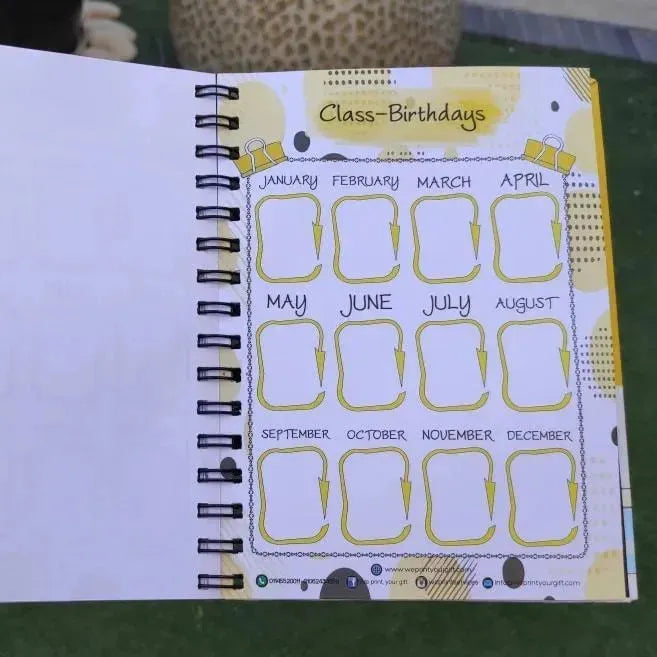 Teacher's Planner - WE PRINT