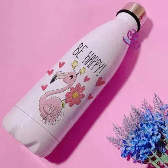 Thermal bottle & Flask -Flamingos - WE PRINT