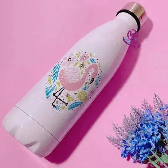Thermal bottle & Flask -Flamingos - WE PRINT