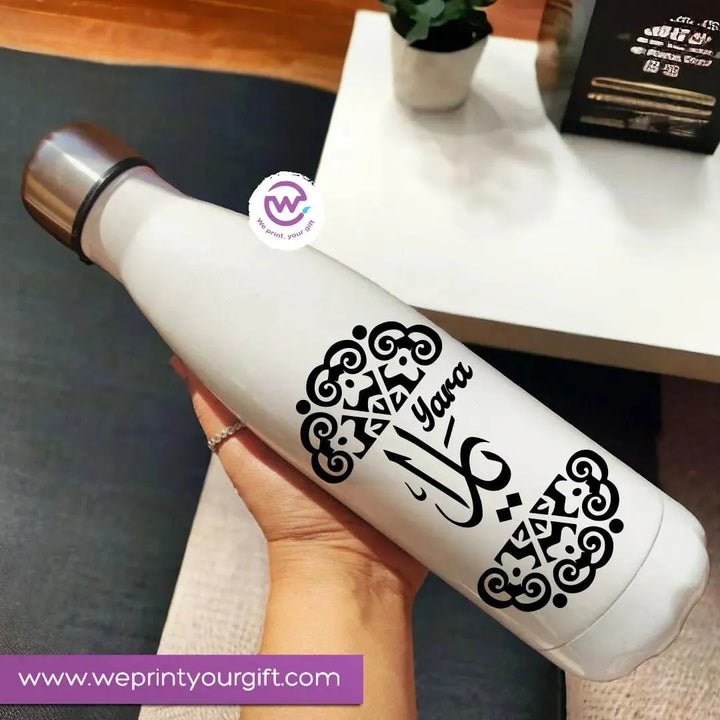 Thermal bottle & Flask -Names -A - WE PRINT