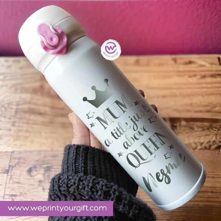 Thermal Mug -Pink Lock -Mom Designs - WE PRINT