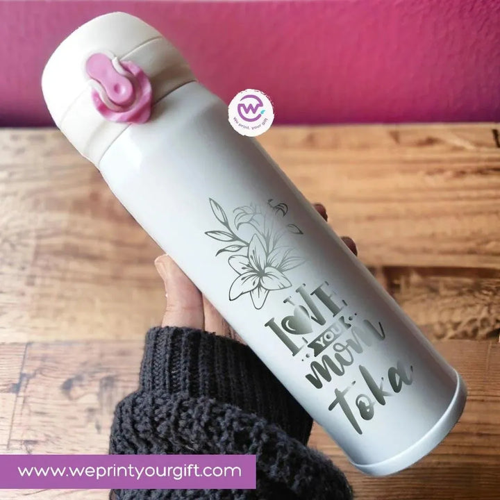 Thermal Mug -Pink Lock -Mom Designs - WE PRINT