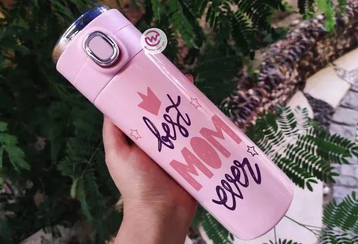 Thermal Mug with Lock & Digital Screen -Mother's Day - WE PRINT