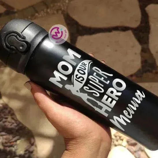 Thermal Mug With Lock ( Engrave ) - Mother's Day - WE PRINT