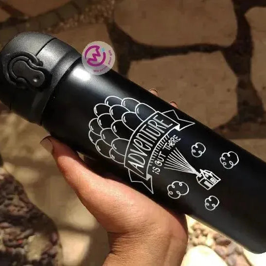 Thermal Mug With Lock ( Engrave ) - Valentine's Day - WE PRINT