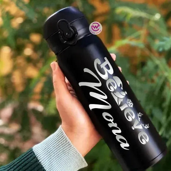 Thermal Mug with Lock-Engraved-Christmas designs - WE PRINT