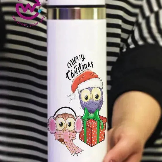 Thermal Portable Thermos -Owl - WE PRINT