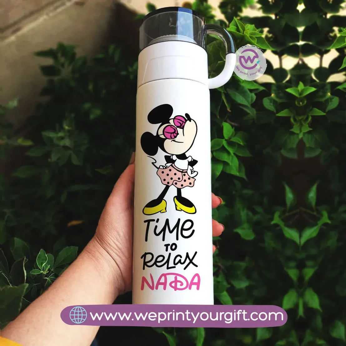 Thermal Thermos Acrylic cup-Names - WE PRINT