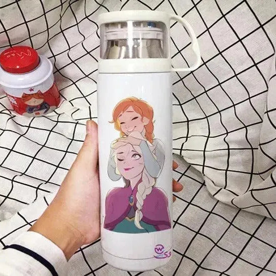 Thermal Thermos With Cup -Stainless Steel - Friends - WE PRINT