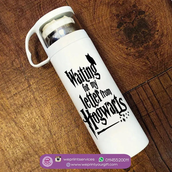 Thermal Thermos With Cup - Stainless Steel - Harry Potter - WE PRINT