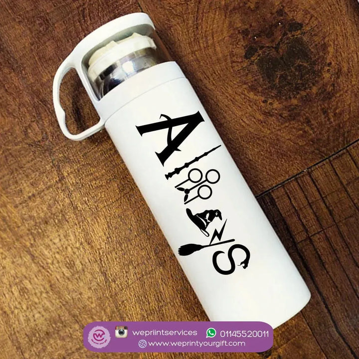 Thermal Thermos With Cup - Stainless Steel - Harry Potter - WE PRINT