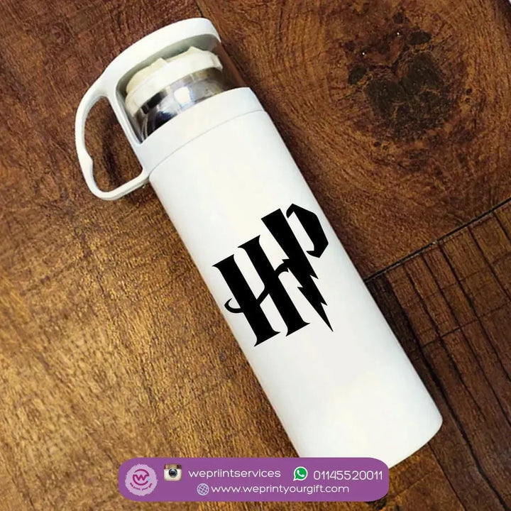 Thermal Thermos With Cup - Stainless Steel - Harry Potter - WE PRINT