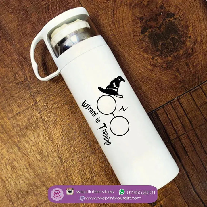 Thermal Thermos With Cup - Stainless Steel - Harry Potter - WE PRINT