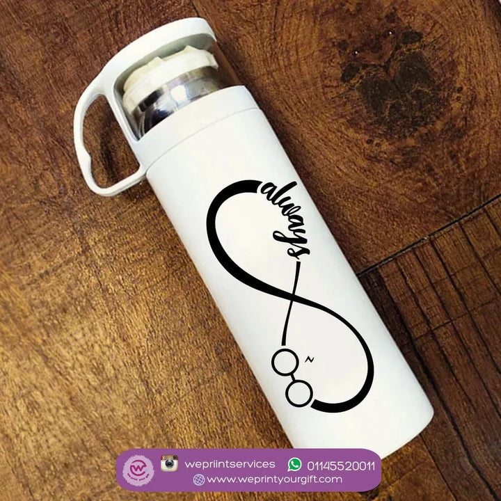 Thermal Thermos With Cup - Stainless Steel - Harry Potter - WE PRINT