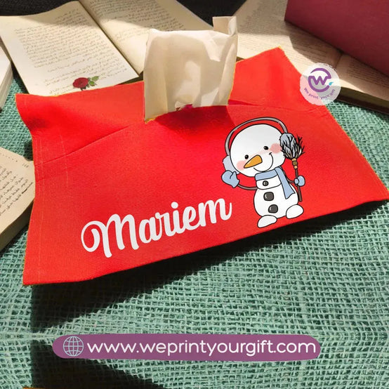 Tissue Holder-Christmas - WE PRINT