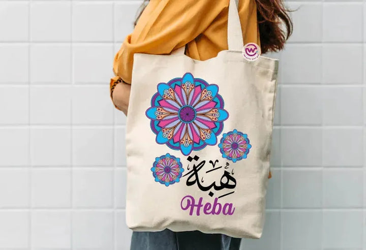 Tote Bag -Arabic Names-B - WE PRINT