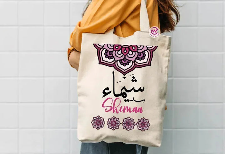 Tote Bag -Arabic Names-B - WE PRINT