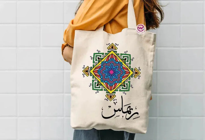 Tote Bag -Arabic Names-B - WE PRINT