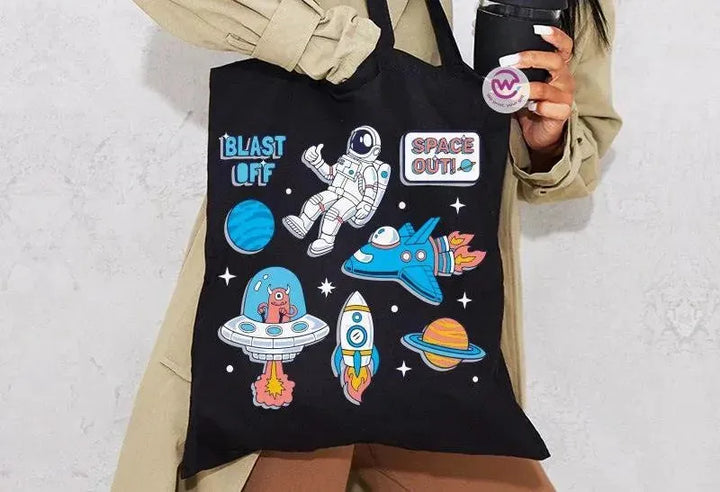 Tote Bag -Astronaut - WE PRINT