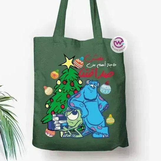 Tote Bag - Christmas- Monster inc. - WE PRINT