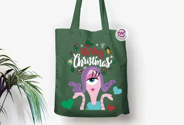 Tote Bag - Christmas- Monster inc. - WE PRINT