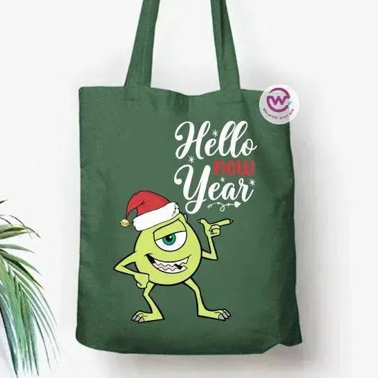 Tote Bag - Christmas- Monster inc. - WE PRINT