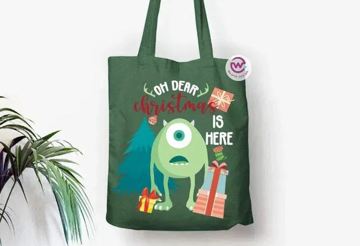 Tote Bag - Christmas- Monster inc. - WE PRINT