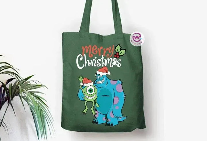 Tote Bag - Christmas- Monster inc. - WE PRINT